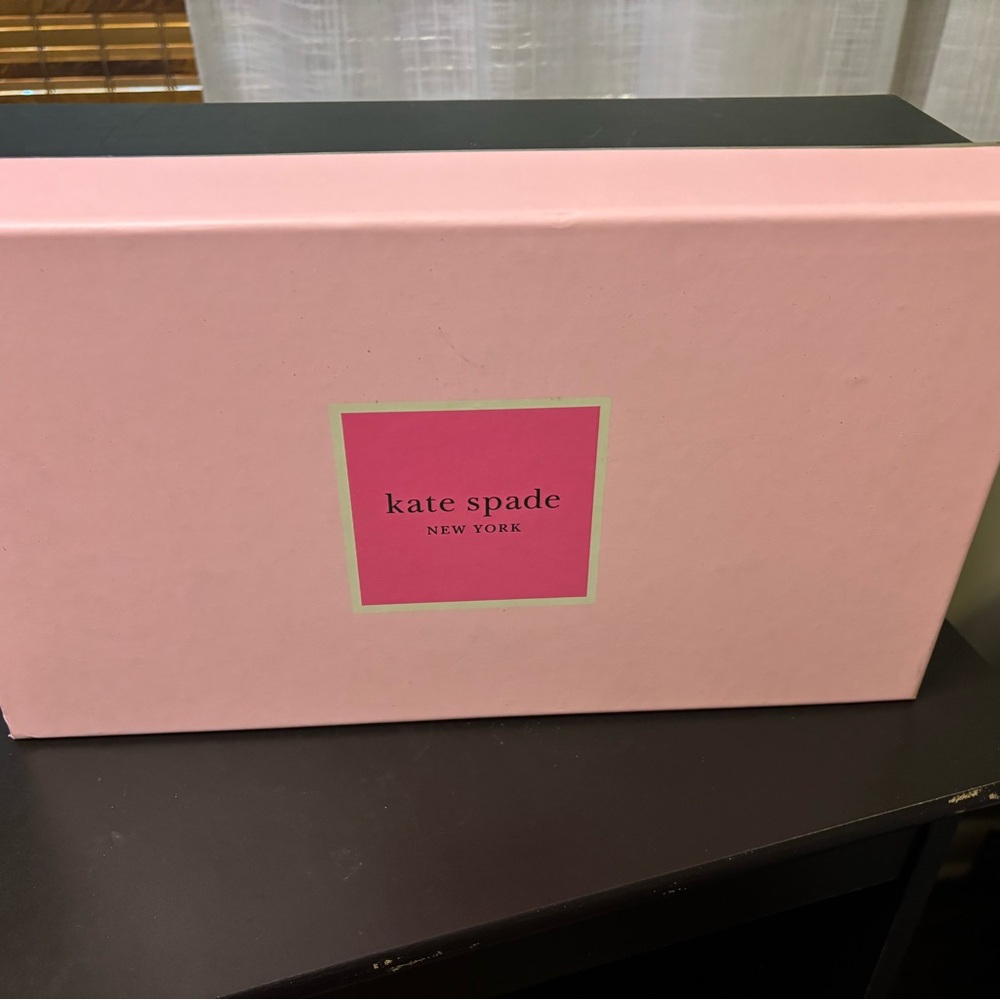 Kate Spade Black and Cream Heeled Sandals